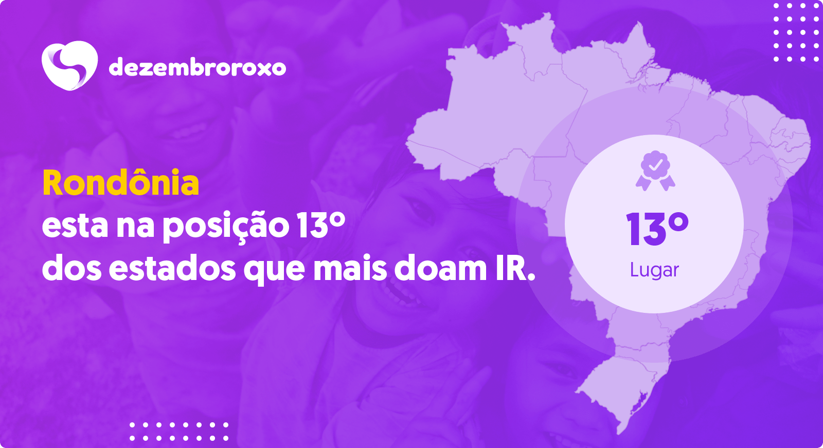 Ranking Doações Rondônia